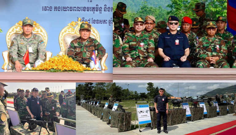 ឧត្តមសេនីយ៍ឯក រ័ត្ន ស្រ៊ាង បានអញ្ជើញចូលរួមក្នុងពិធីបើកជាផ្លូវការនូវសមយុទ្ធនាគមាស ឆ្នាំ២០២៥ (DRAGON GOLD-2025) ក្រោមប្រធានបទ «ប្រតិបត្តិការប្រឆាំងភេរវកម្មរួមគ្នា និងការងារសង្គ្រោះមនុស្សធម៌»