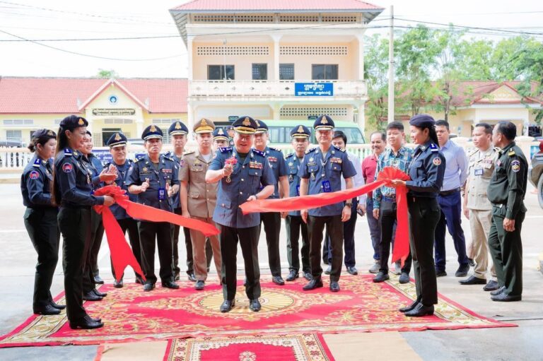 ពិធីប្រកាសដាក់ឱ្យប្រើប្រាស់ជាផ្លូវការនូវអគារនិងសមិទ្ធផលនានារបស់មូលដ្ឋានកងរាជអាវុធហត្ថក្រុងច្បារមនថ្មី!!!