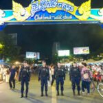 កម្លាំងកងរាជអាវុធហត្ថរាជធានីភ្នំពេញ ចូលរួមល្បាត ការពារ​សន្តិសុខ​ សុវត្ថិភាព​ រក្សាសណ្ដាប់​ធ្នាប់​ និងសង្គ្រោះបន្ទាន់ ​ជូន​បងប្អូន​ប្រជាពលរដ្ឋ​ ធ្វើដំណើរកំសាន្ត នៅតាមដងផ្លូវថ្មើរជើង (Walk Street) ថ្ងៃទី២៧-២៨ ខែមិថុនា ឆ្នាំ២០២៦។