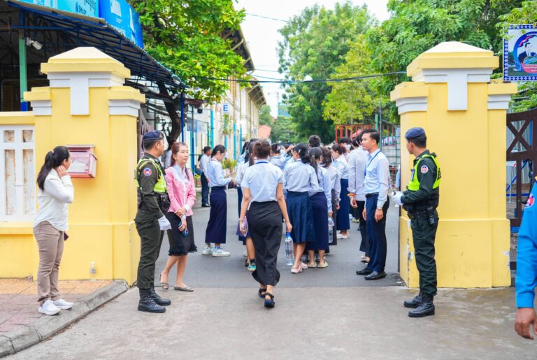 ការចូលរួមនេះមានគោលបំណងធានាឱ្យដំណើរការប្រឡងប្រព្រឹត្តទៅដោយរលូន សុវត្ថិភាព មានសណ្តាប់ធ្នាប់ និងបង្កលក្ខណៈងាយស្រួលដល់បេក្ខជន អាណាព្យាបាល និងអ្នកពាក់ព័ន្ធទាំងអស់។